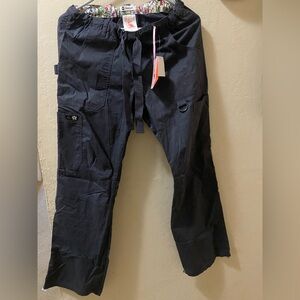 koi Women's dark grey scrub Cargo Pants